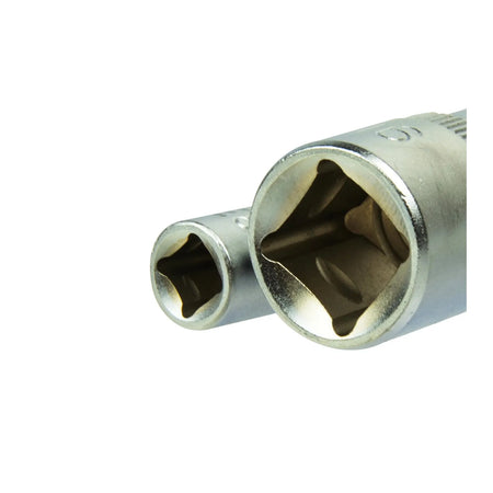 GEKO Dopsleutelset Torx E4-E16 CrV 1/4 & 1/2 inch 9-delig
