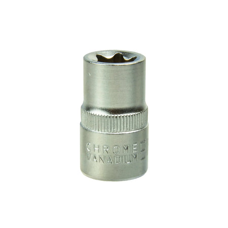 GEKO Dopsleutelset Torx E4-E16 CrV 1/4 & 1/2 inch 9-delig