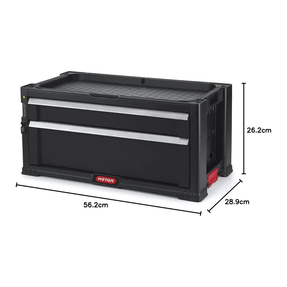 KETER Stelling 2 Lades Tool Chest SET