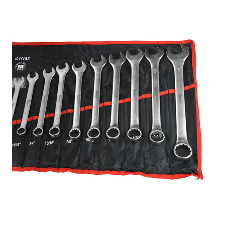 GEKO Combinatiesleutel Set Inch 1/4"-1-1/4" 16-delig