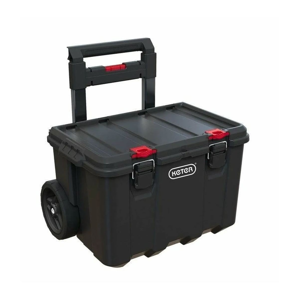 KETER gereedschapskoffer op wielen Stack`n`roll