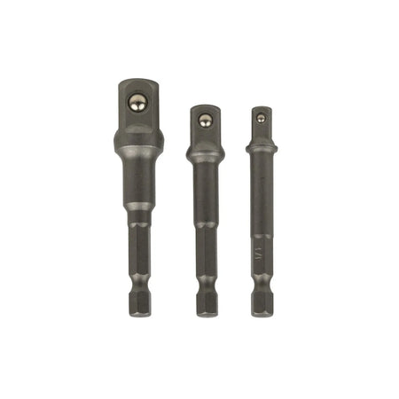 GEKO Dopsleuteladapterset 1/4" 3/8" 1/2" 3-delig