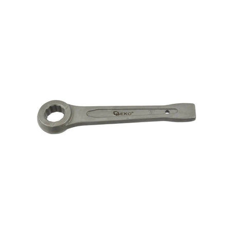GEKO Ring slogging sleutel 17 mm met vlakke slagvlak