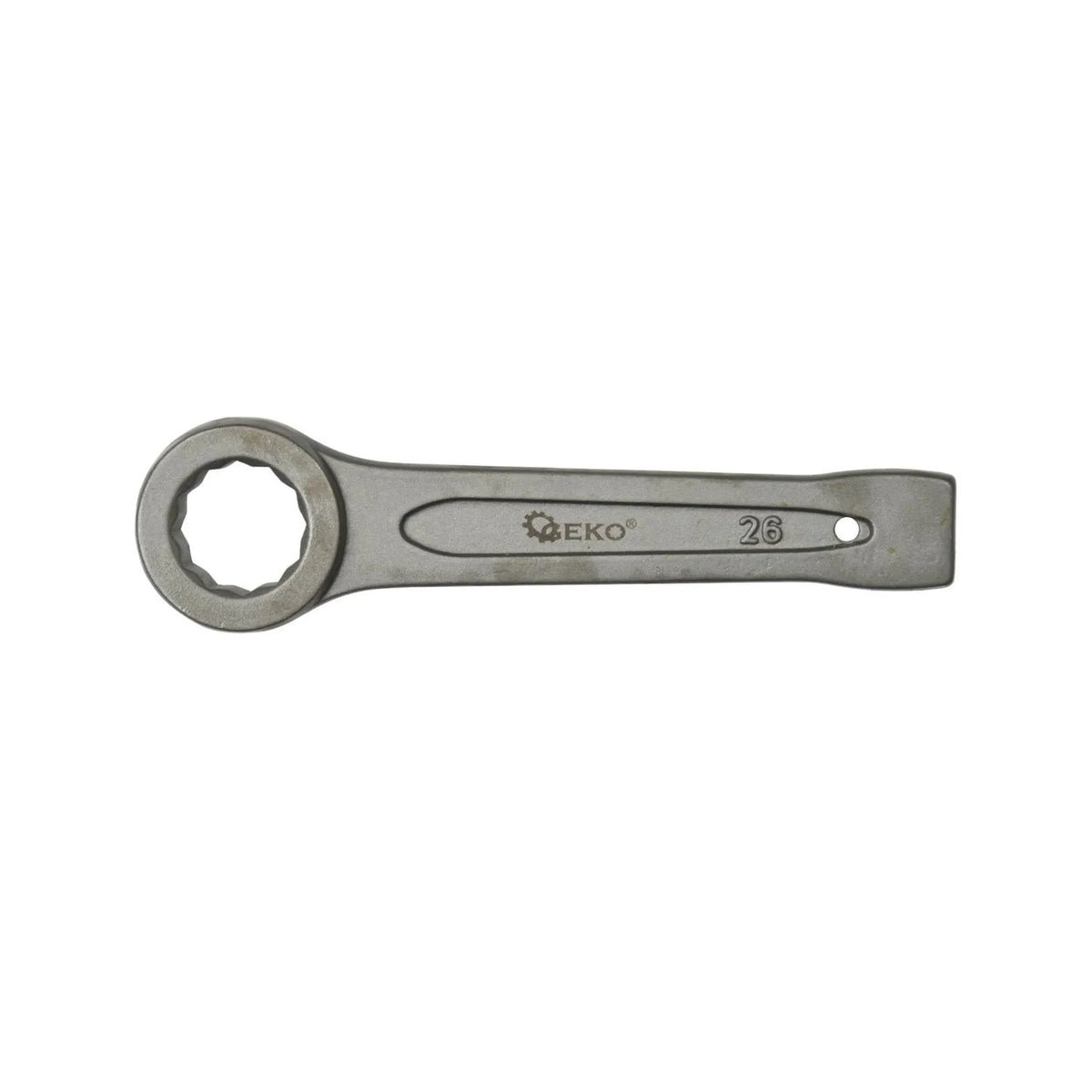 GEKO Ringsleutel met vlakke slagvlak 26 mm
