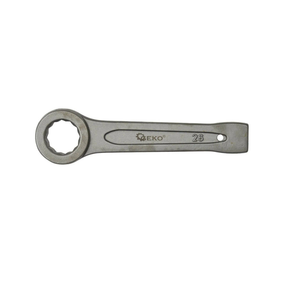 GEKO Ringsleutel met vlakke slagvlak 26 mm