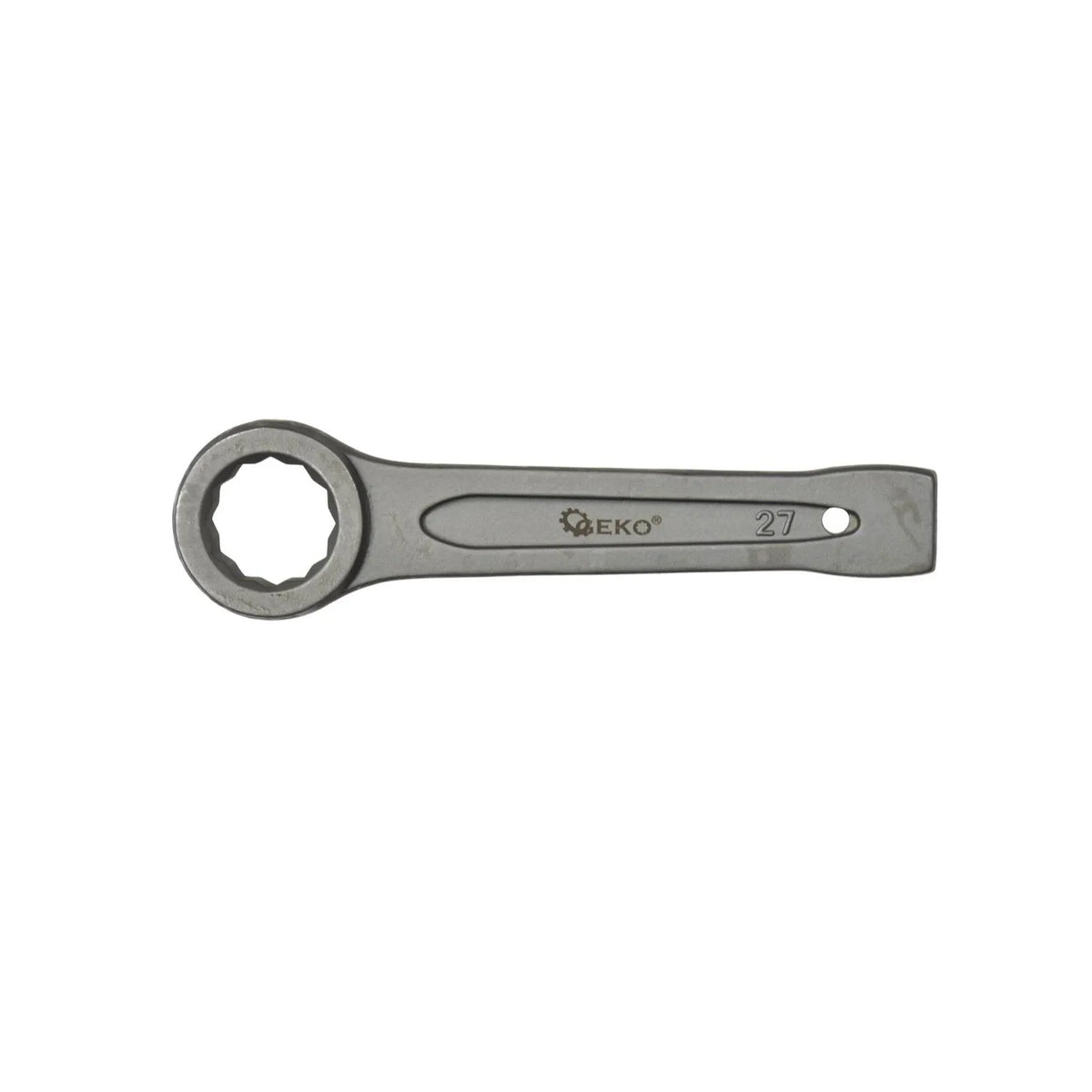 GEKO Ringsleutel met vlakke slagvlak 27 mm