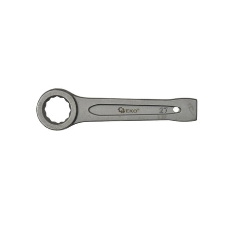 GEKO Ringsleutel met vlakke slagvlak 27 mm