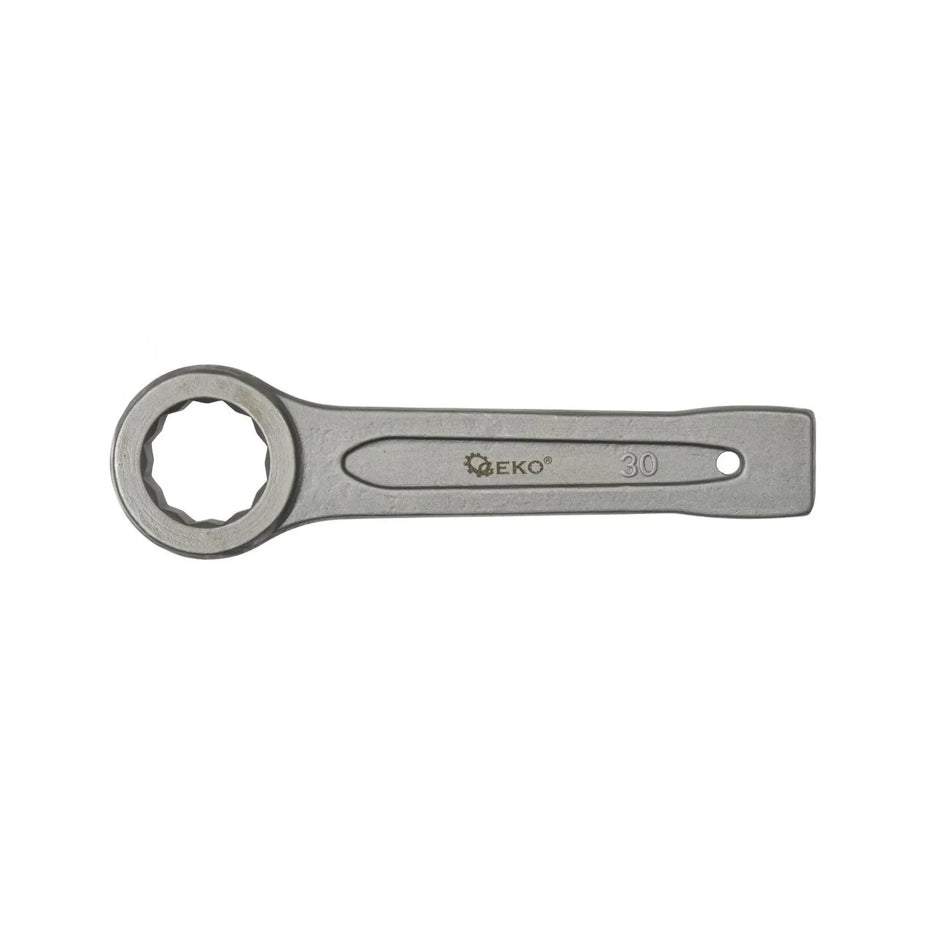 GEKO Ringsleutel met vlakke slagvlak 30 mm