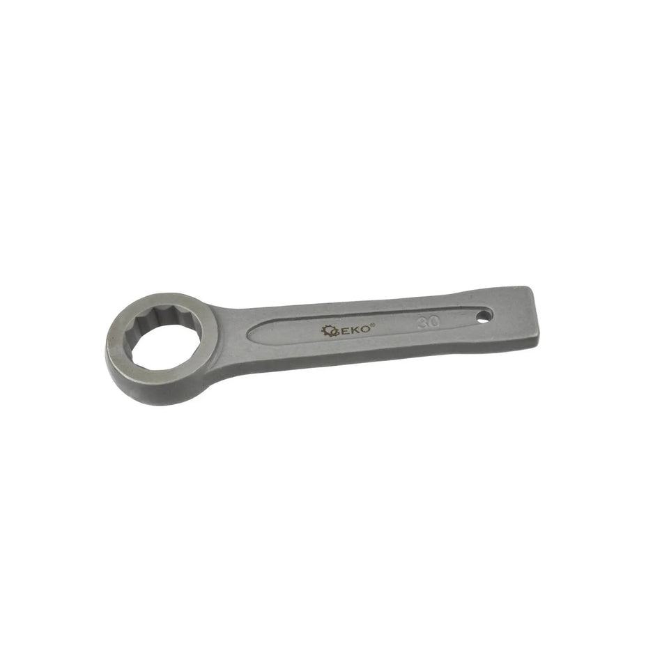 GEKO Ringsleutel met vlakke slagvlak 30 mm