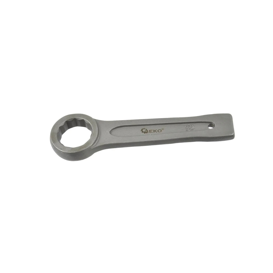 GEKO Ringsleutel met vlakke slagvlak 32 mm