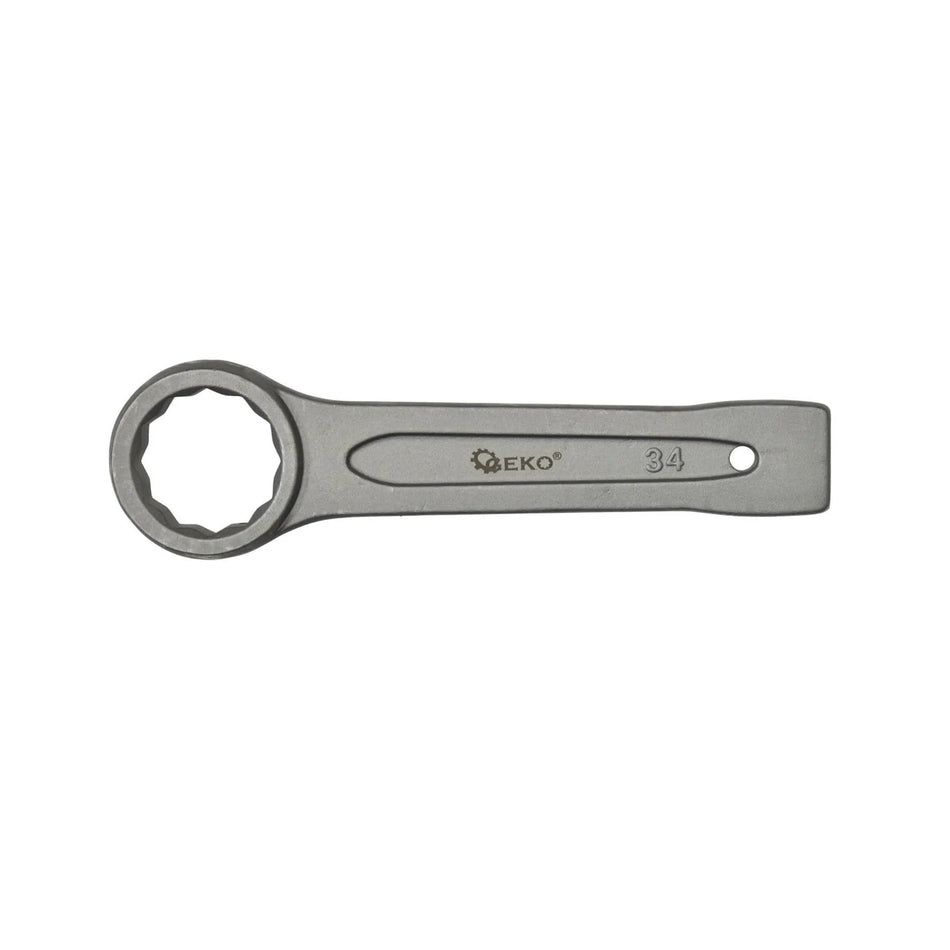 GEKO Ringsleutel met vlakke slagvlak 34 mm