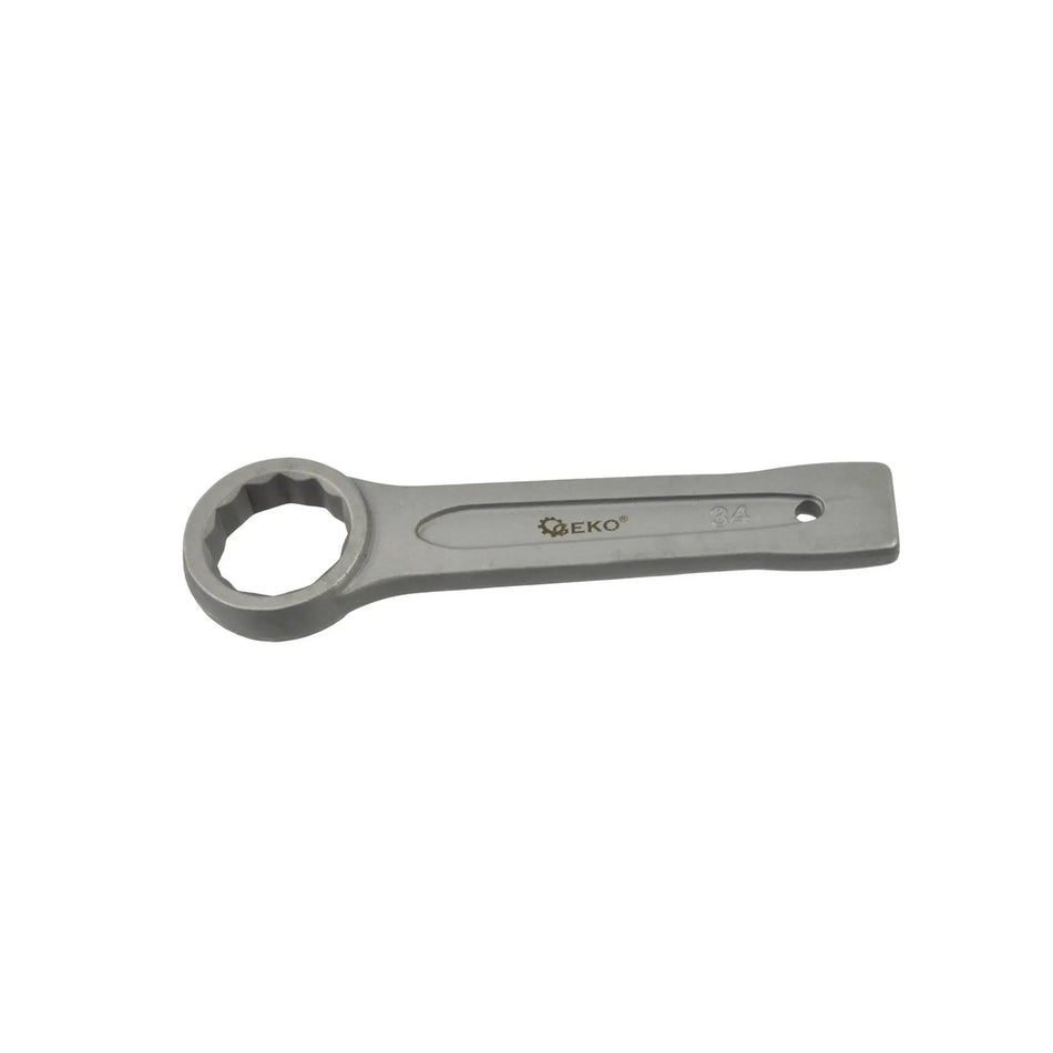 GEKO Ringsleutel met vlakke slagvlak 34 mm