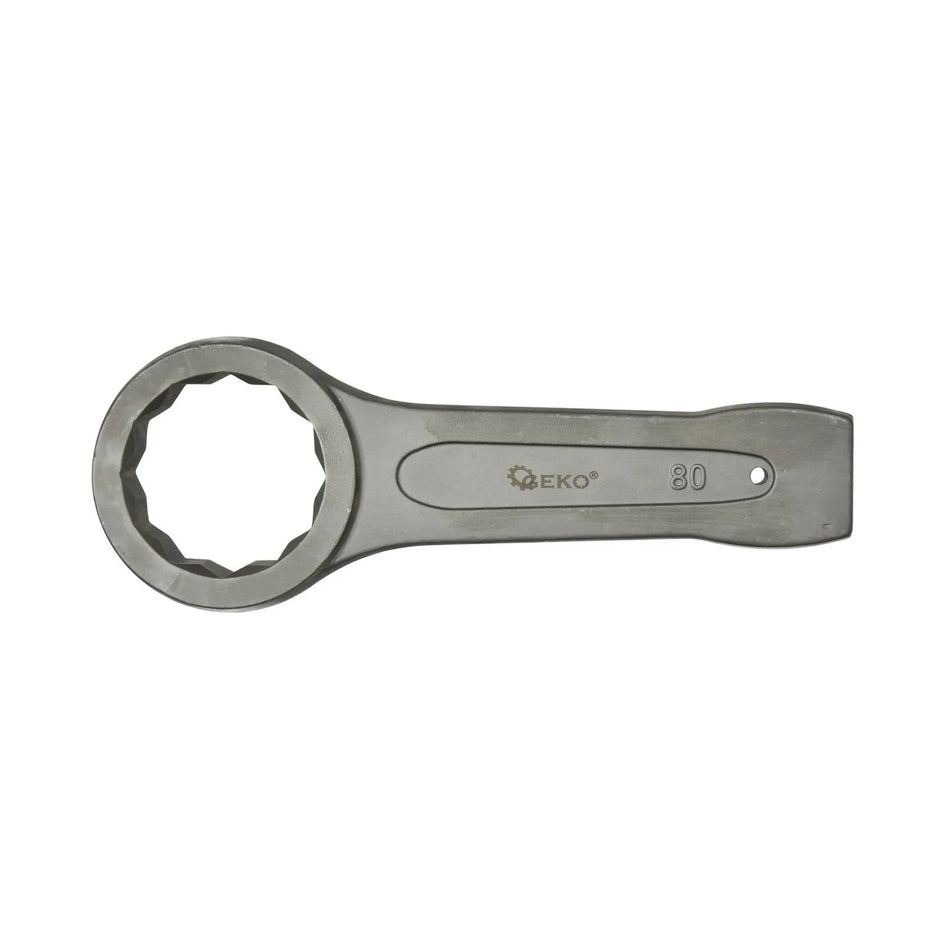 GEKO Ringsleutel met slagvlak 80 mm
