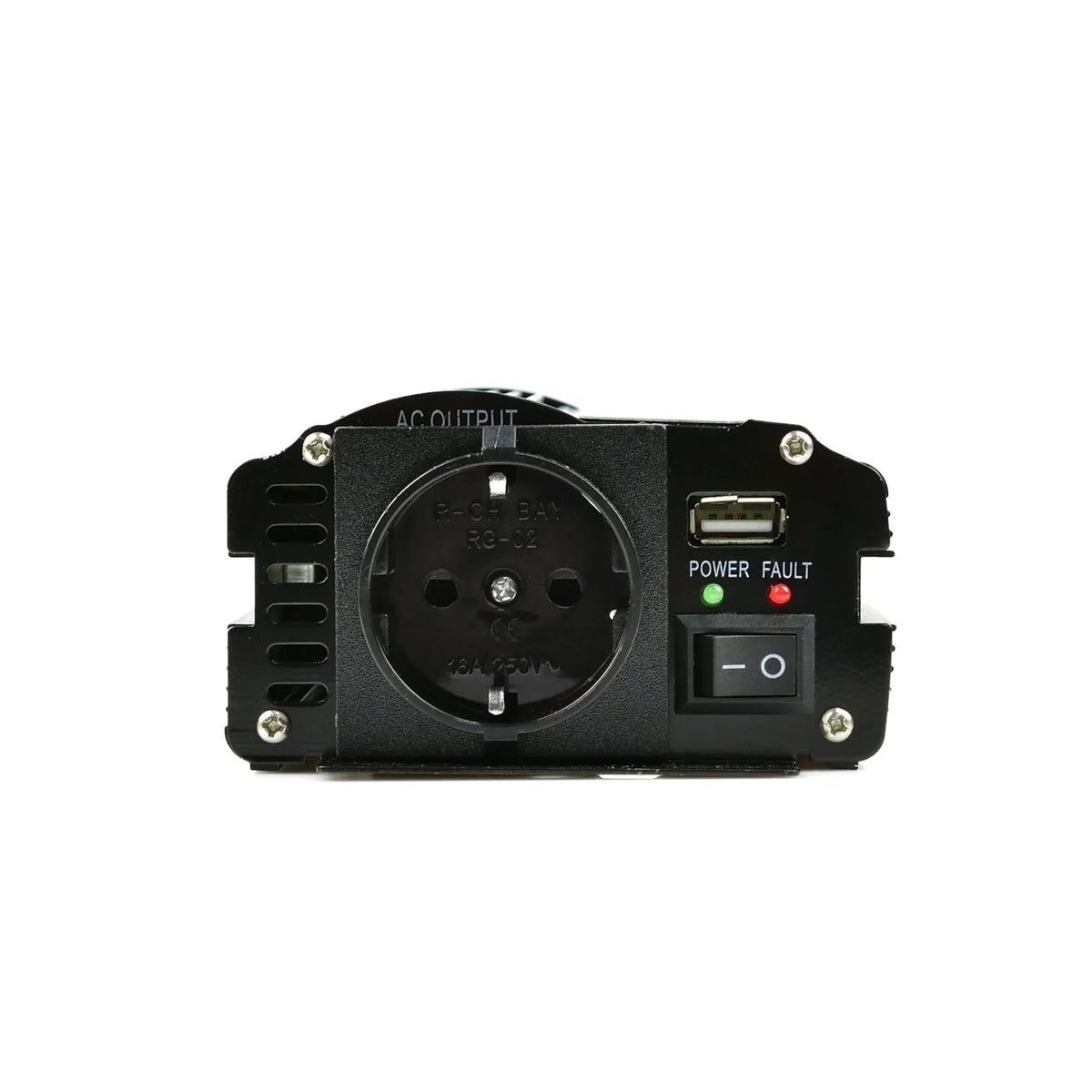 GEKO Voltage converter 12V naar 230V 250/500W met USB-poort