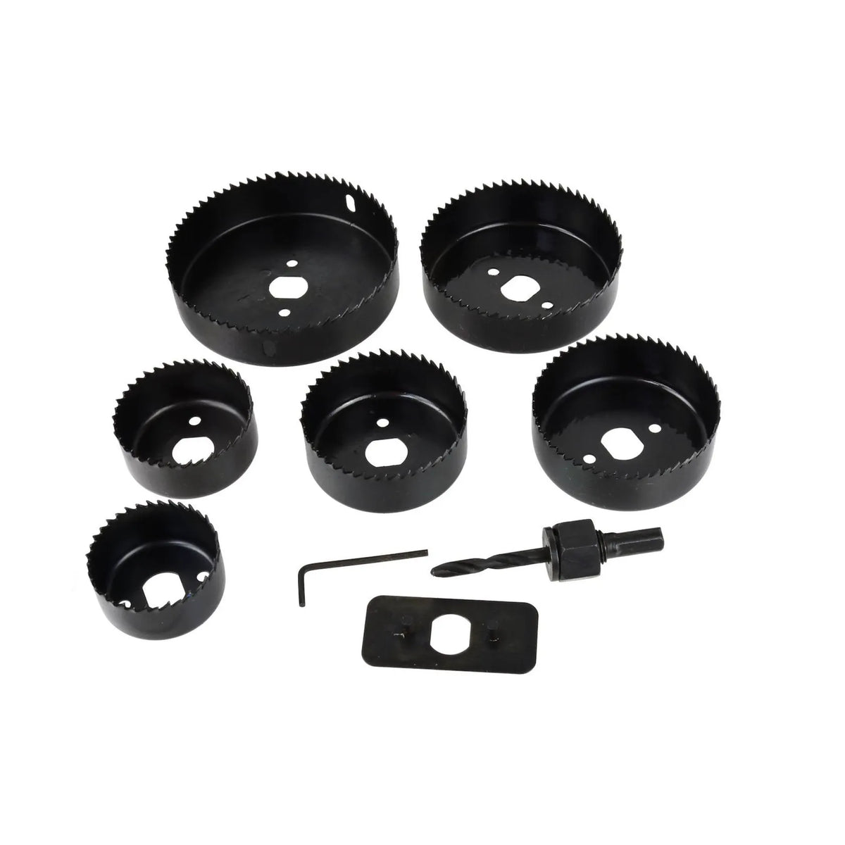 GEKO Gatzaagset 51-102 mm, 8-delig