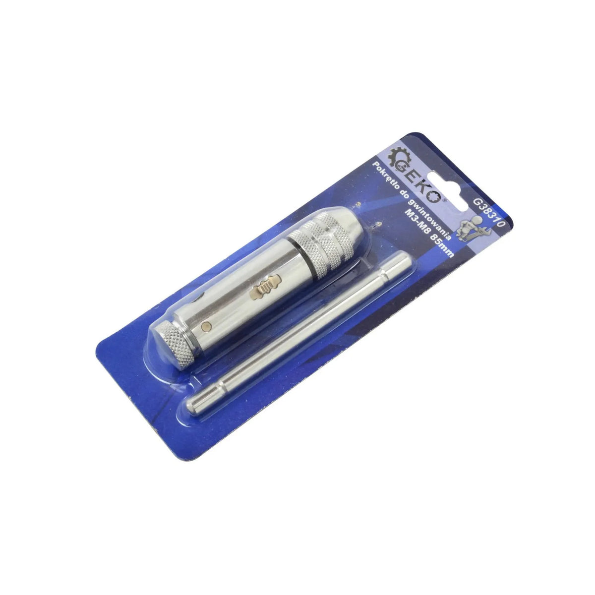 GEKO Rateltap sleutel T-type voor M5 tot M12 110mm