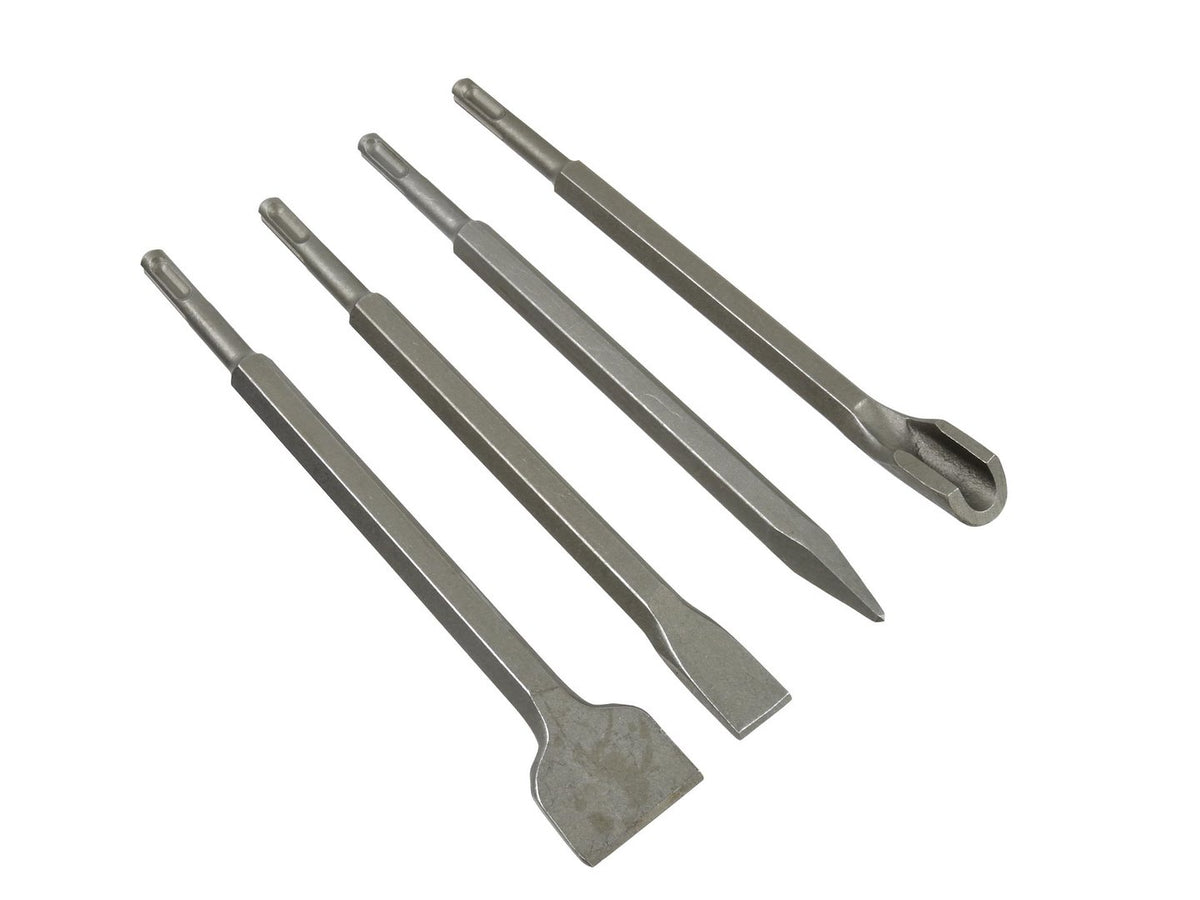 GEKO SDS-Plus Beitelset 4-delig 250 mm