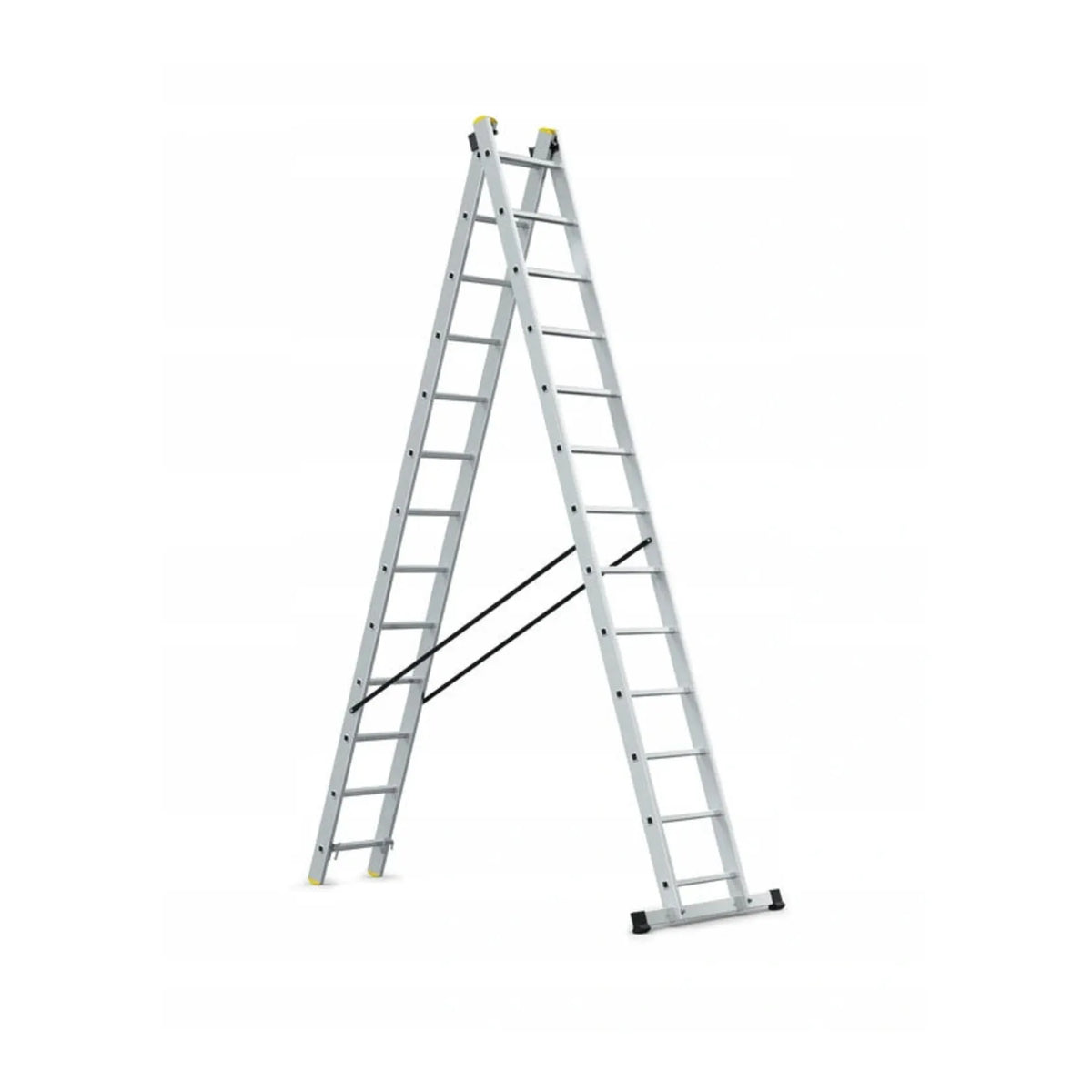 AWTools Aluminium trap 2x13 treden 150 kg multifunctioneel
