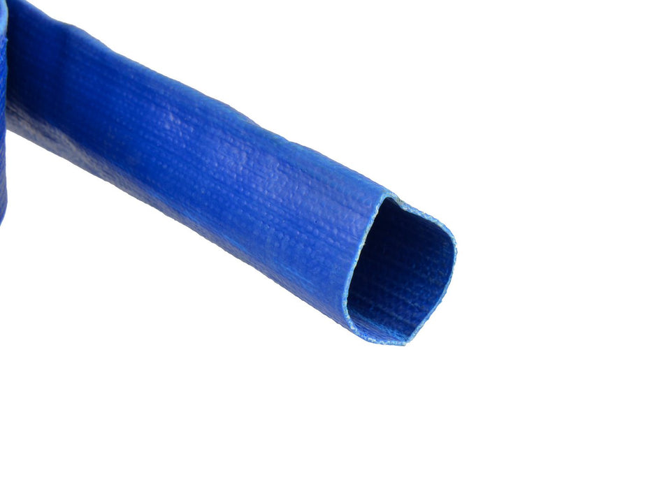 GEKO Platte PVC Waterslang blauw 1 inch x 20 m 2 bar
