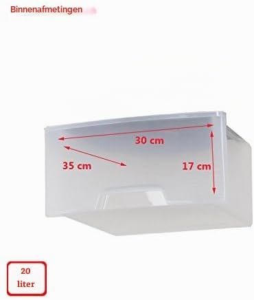 KETER Verrijdbare stelling 3x20L