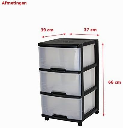 KETER Verrijdbare stelling 3x20L