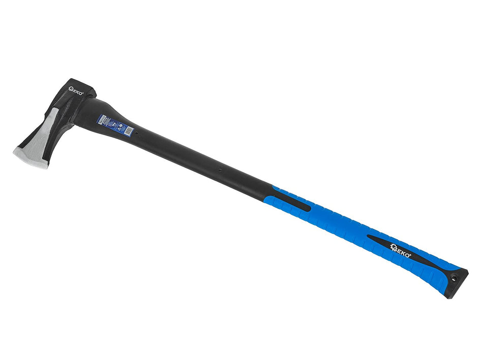 GEKO Kloofbijl 2 kg glasvezelsteel met TPR-greep