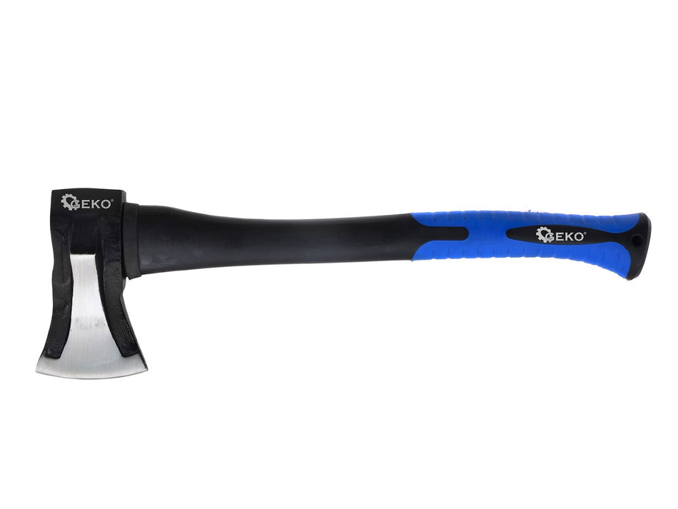 GEKO Kloofbijl 1 kg glasvezelsteel met TPR-greep