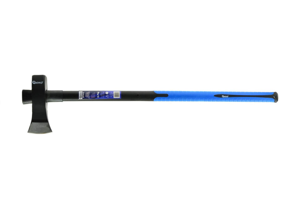 GEKO Kloofbijl 2,7 kg glasvezelsteel met TPR-greep