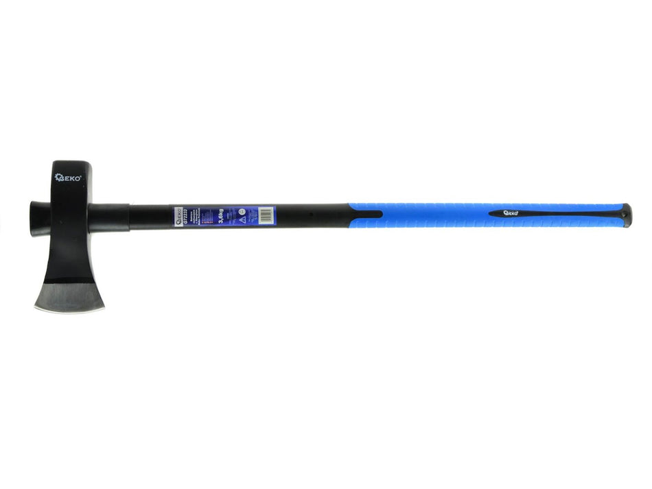 GEKO Kloofbijl 3,6 kg glasvezelsteel met TPR-greep