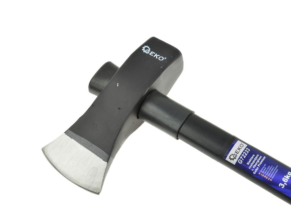 GEKO Kloofbijl 3,6 kg glasvezelsteel met TPR-greep