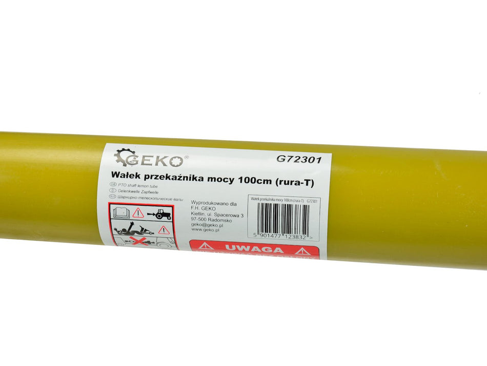 GEKO Aftakas 3-lobbige profielbuis 1000 mm
