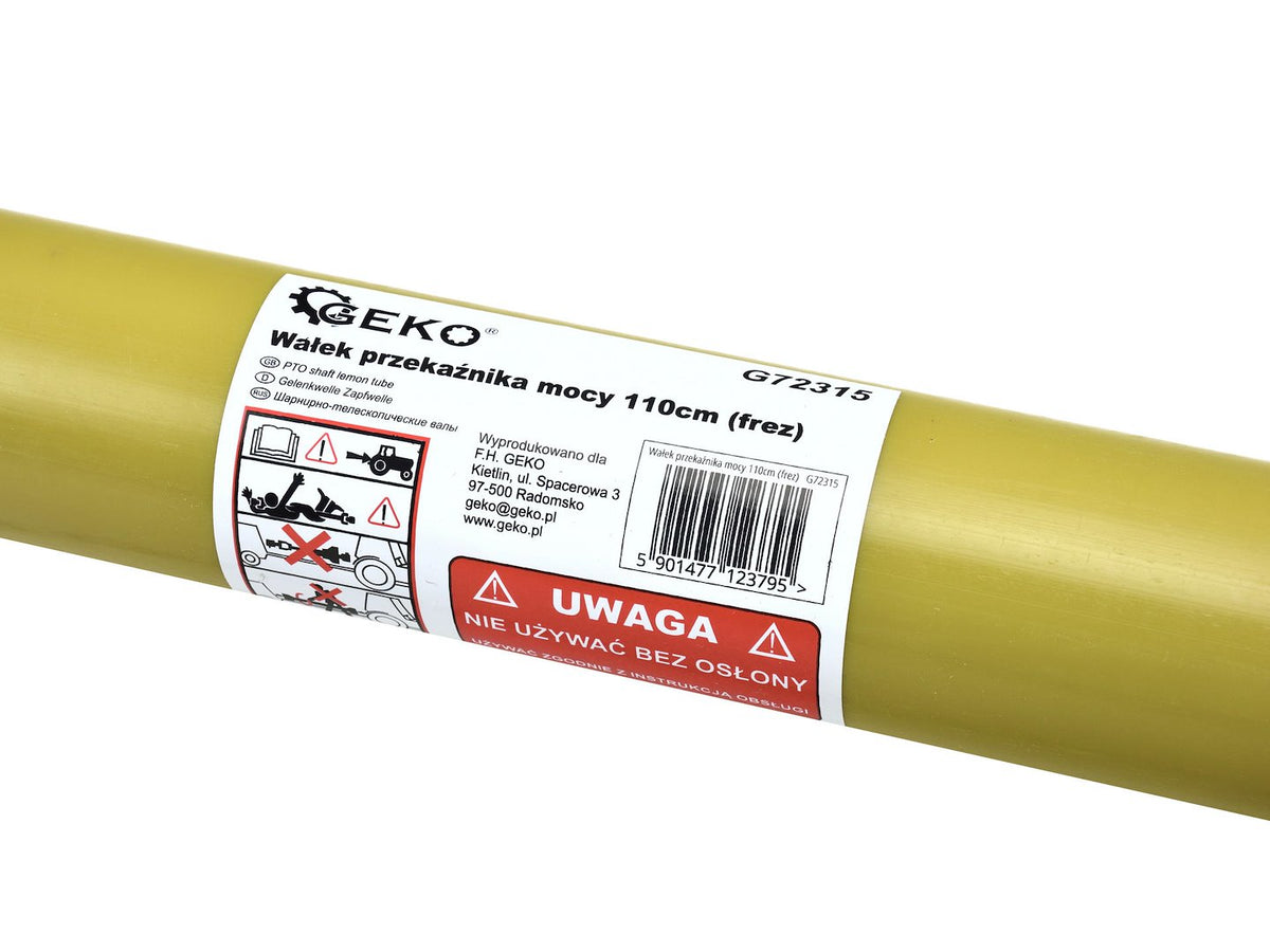 GEKO Aftakas 3-lobbige profielbuis met vertande uitvoering 1100 mm
