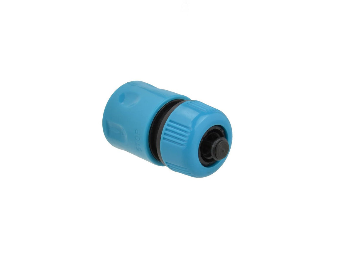 GEKO Snelkoppeling met waterstop 1/2 inch Blue Line – 20 stuks