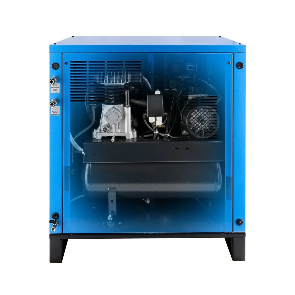 Airpress Stille professionele Ap320+ 400V 10 bar 3 pk/2.2 kW 220 l/min 27 l