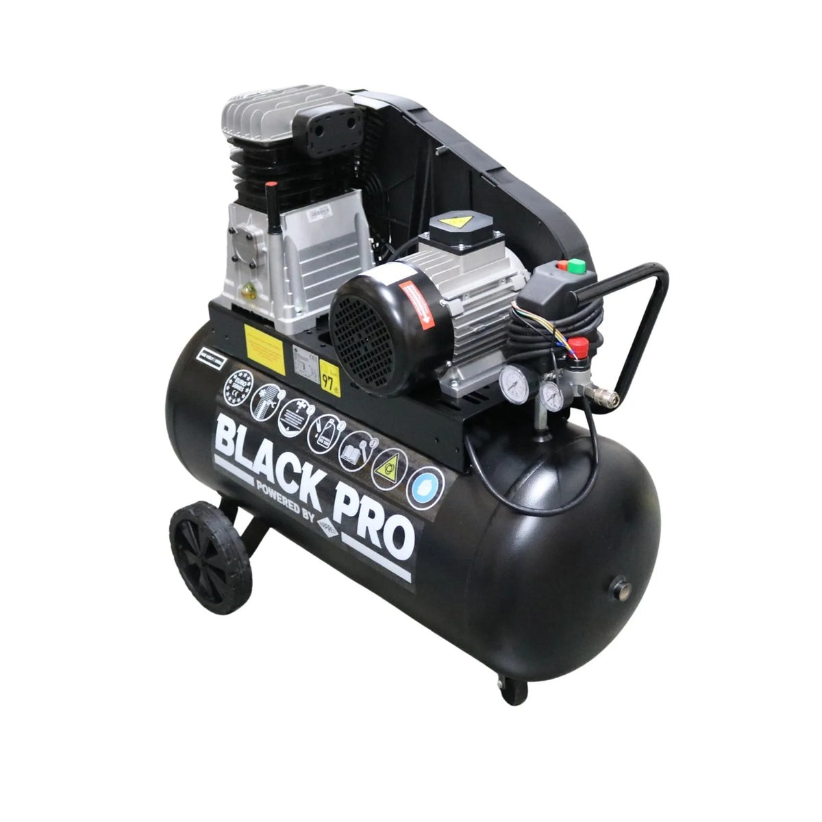 Airpress Compressor Black Pro B3800B/100 CT3 11 bar 3 pk/2.2 kW 390 l/min 90 l