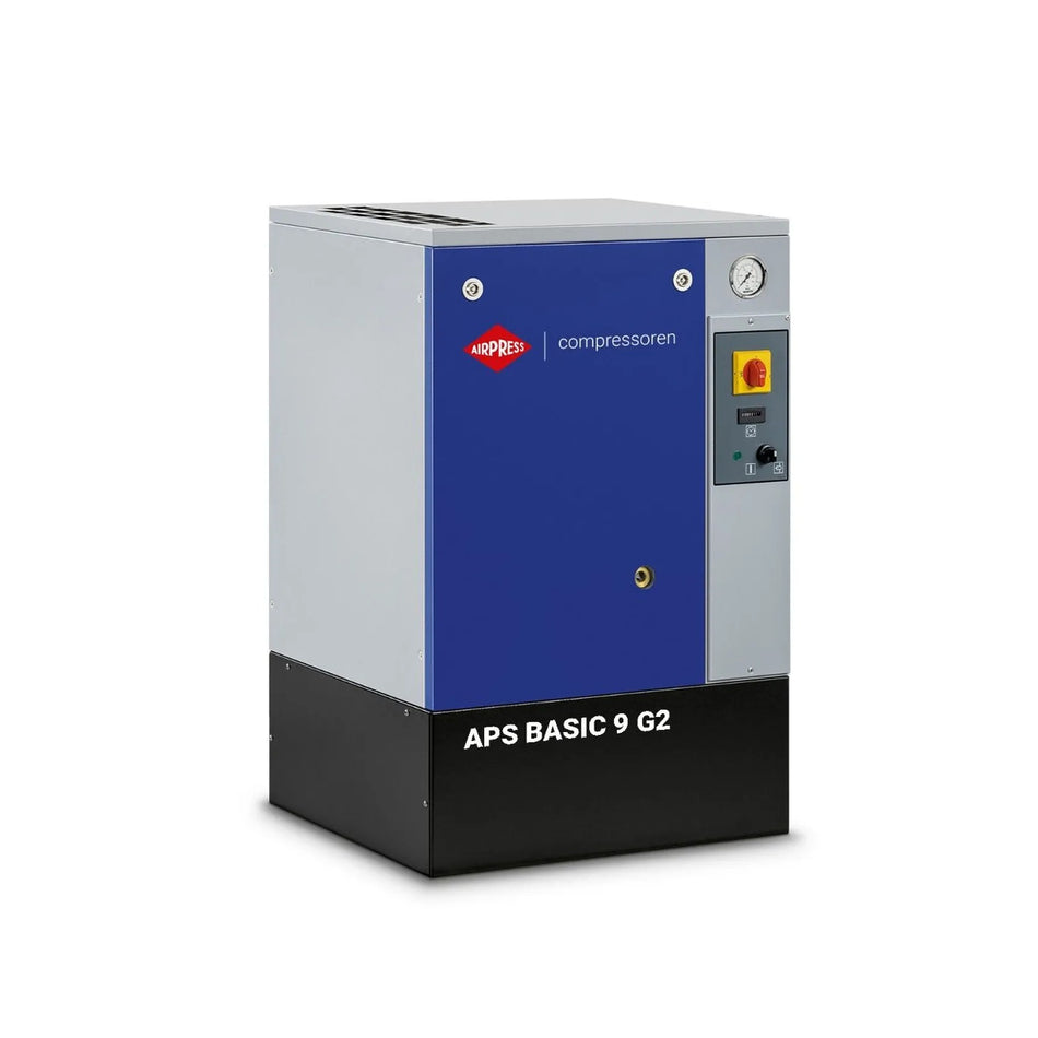 Airpress Schroefcompressor APS 10 Basic G2 10 bar 10 pk/7.5 kW 984 l/min