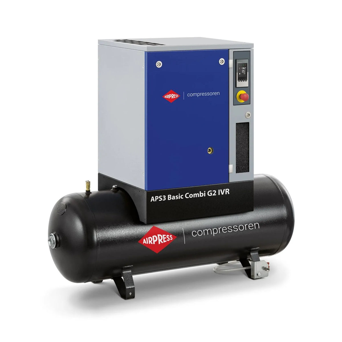 Airpress Schroefcompressor APS 3 Basic G2 M2 Combi 10 bar 3 pk/2.2 kW 294 l/min 200 l