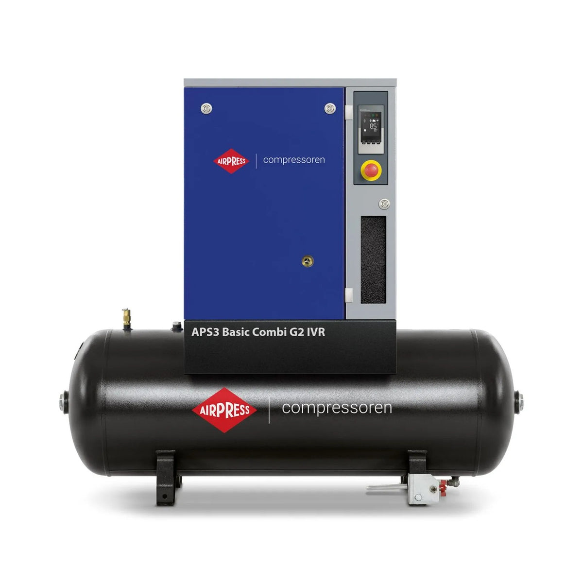 Airpress Schroefcompressor APS 3 Basic G2 M2 Combi 10 bar 3 pk/2.2 kW 294 l/min 200 l
