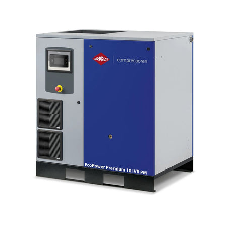 Airpress Schroefcompressor EcoPower Premium 10 PM IVR 13 bar 10 pk/7.5 kW 276-1272 l/min