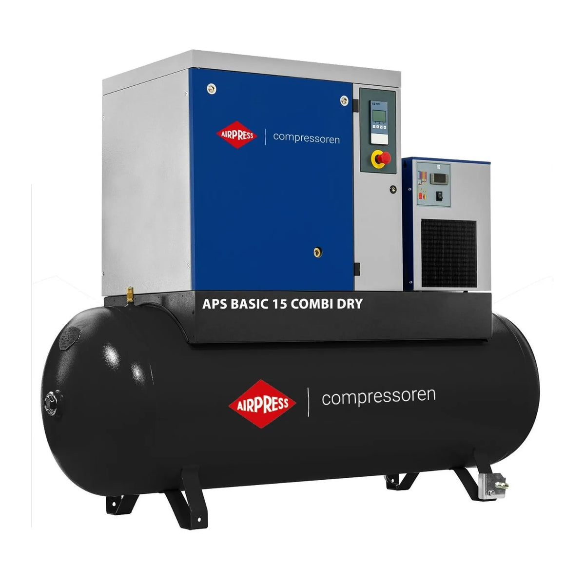 Airpress Schroefcompressor APS 15 Basic Combi Dry 10 bar 15 pk/11 kW 1416 l/min 500 l