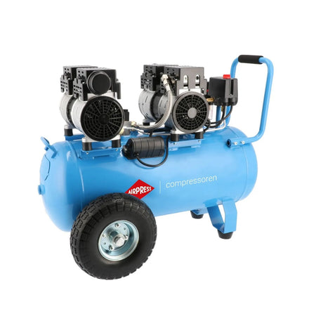 Airpress Stille Olievrije Compressor LMO 50-270 8 bar 2 pk/1.5 kW 185 l/min 50 l