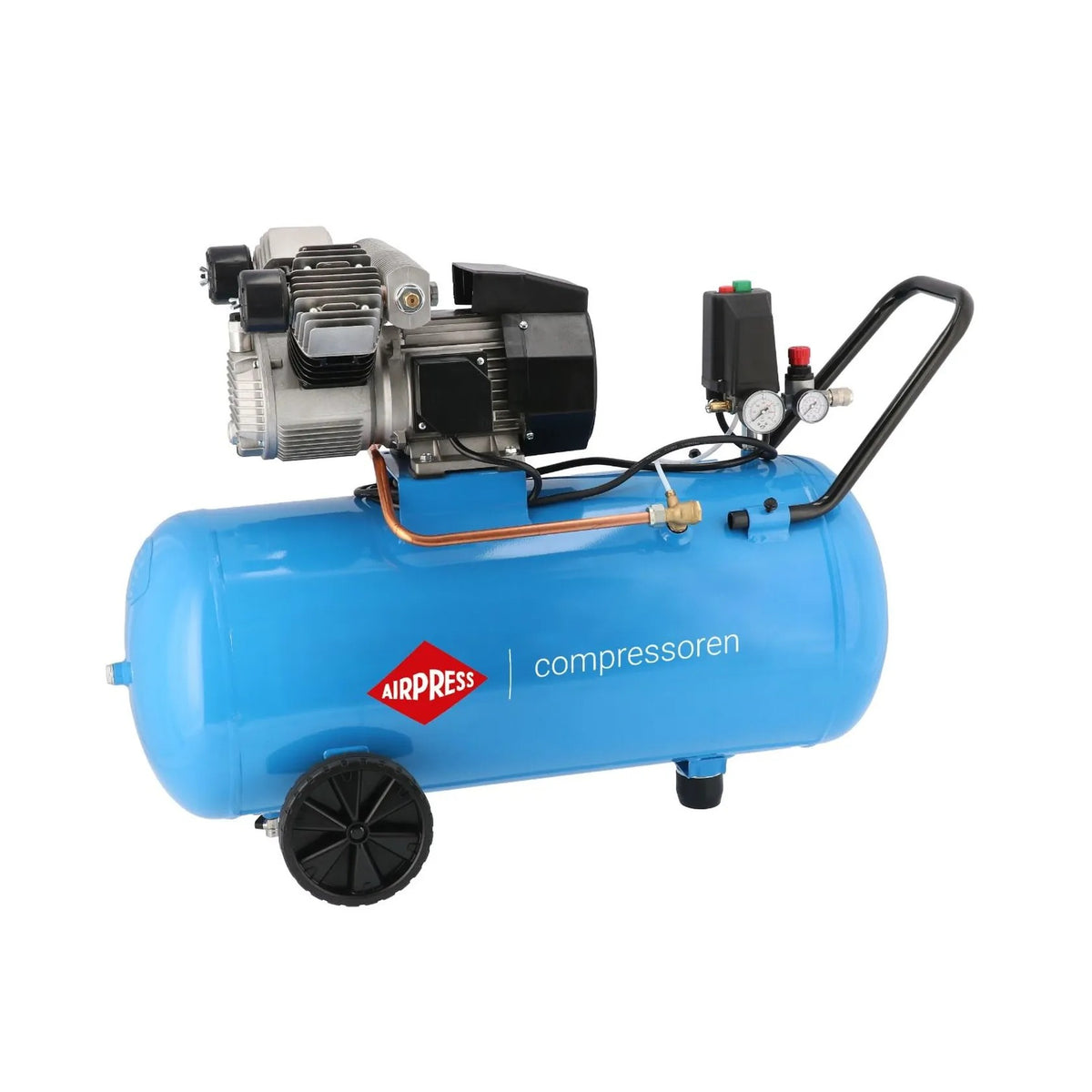 Airpress Compressor KM 100-350 10 bar 2.5 pk/1.8 kW 280 l/min 100 l