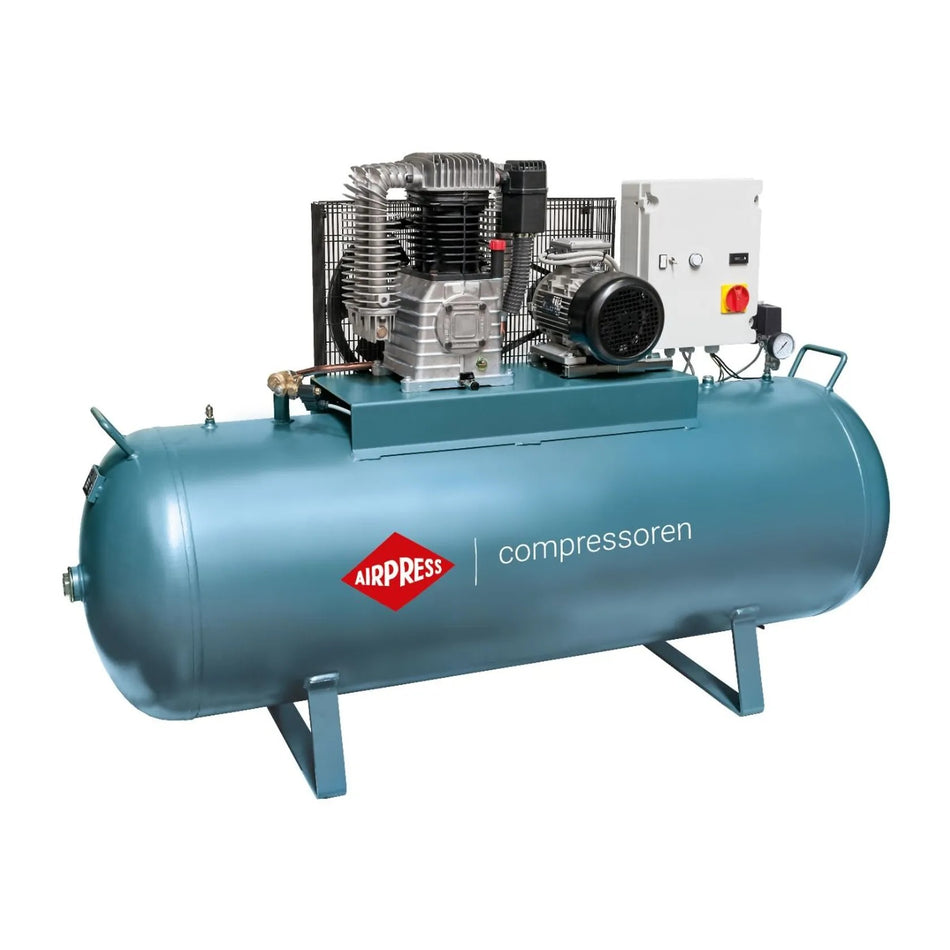 Airpress Compressor K 500-700S met ster-driehoekschakelaar 14 bar 5.5 pk/4 kW 450 l/min 500 l