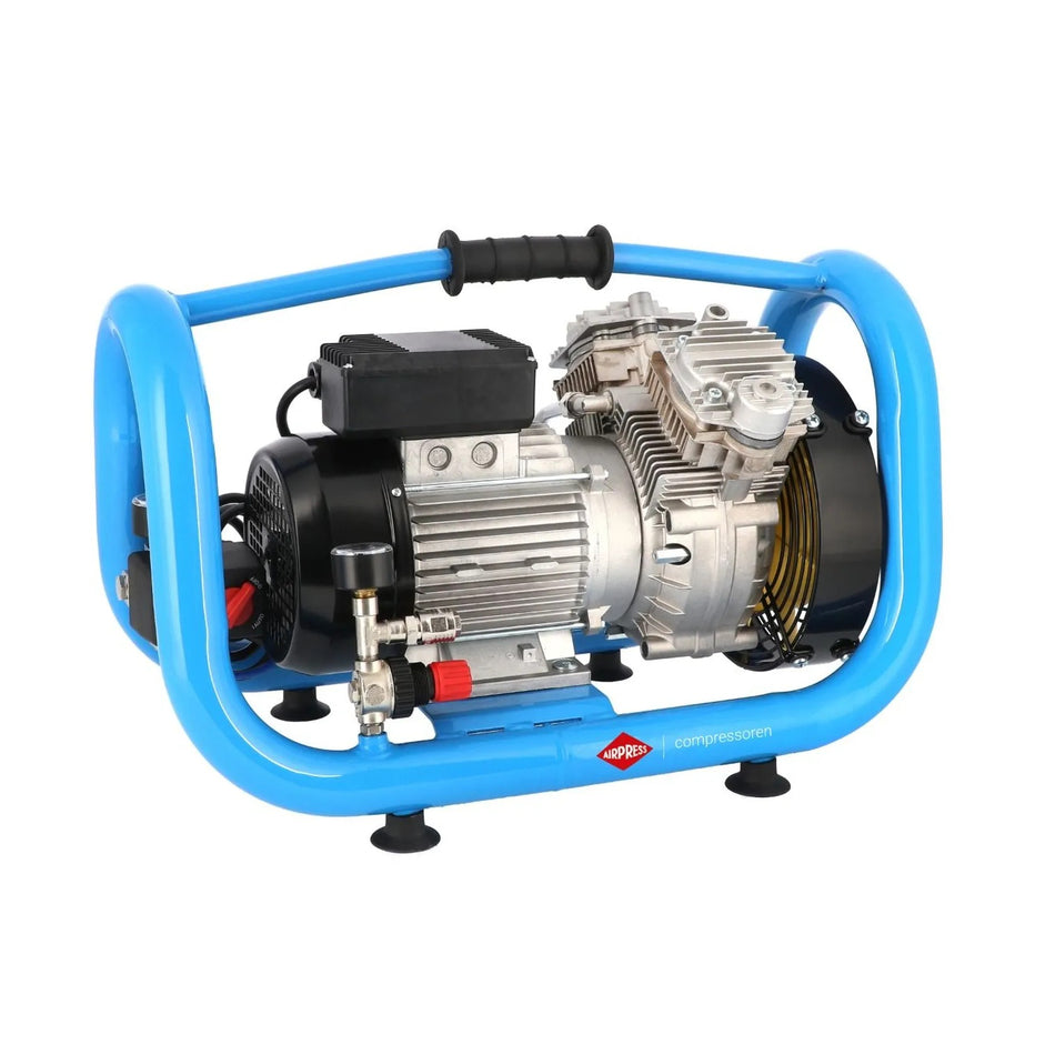 Airpress Stille Olievrije Compressor LMO 5-380 10 bar 2 pk/1.5 kW 304 l/min 5 l