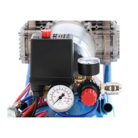 Airpress 24V Stille Olievrije Compressor DC 24-225/15 10 bar 0.75 pk/0.55 kW 180 l/min 15 l