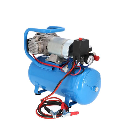 Airpress 24V Stille Olievrije Compressor DC 24-225/15 10 bar 0.75 pk/0.55 kW 180 l/min 15 l