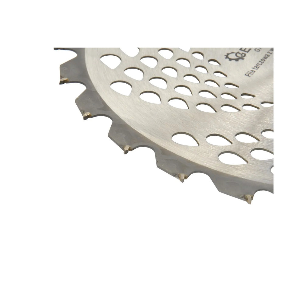 GEKO Mes voor bosmaaier 255x25,4mm 24 tanden