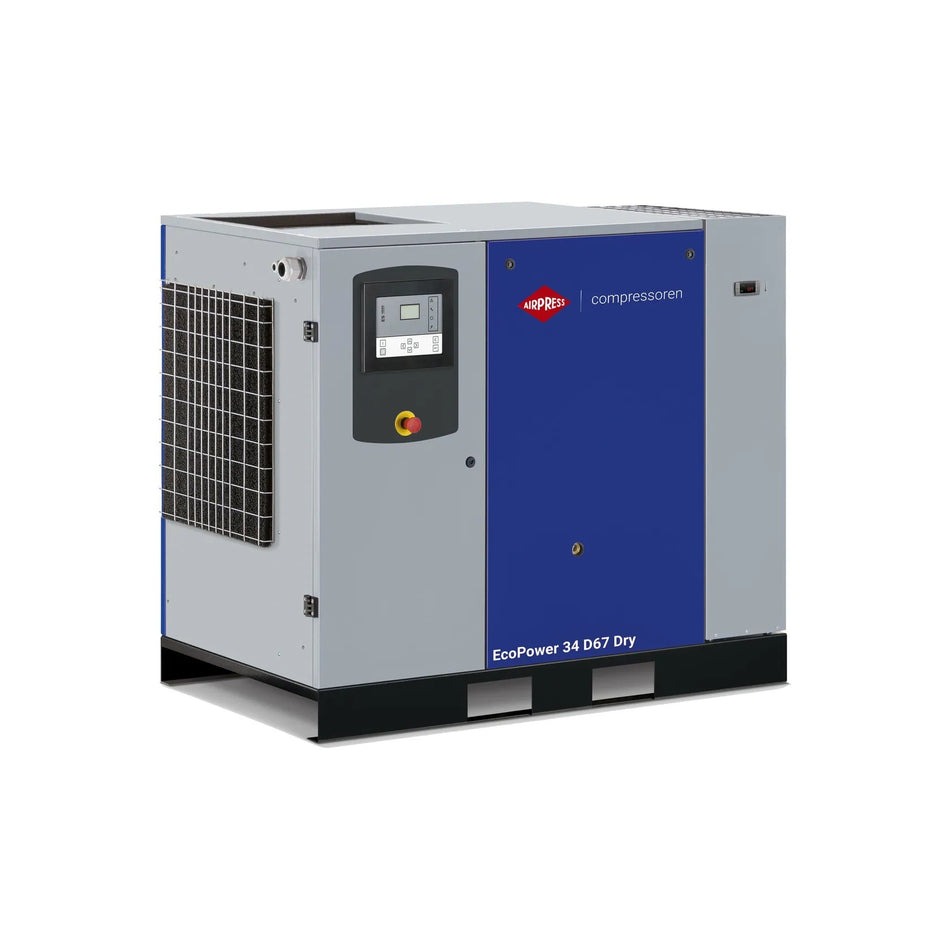 Airpress Schroefcompressor EcoPower 35D Dry 10 bar 35 pk/26 kW 3726 l/min
