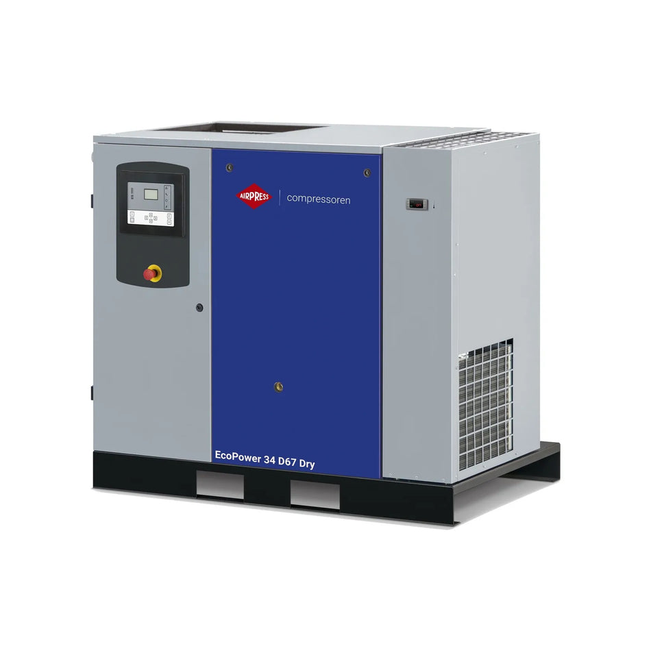 Airpress Schroefcompressor EcoPower 35D Dry 10 bar 35 pk/26 kW 3726 l/min