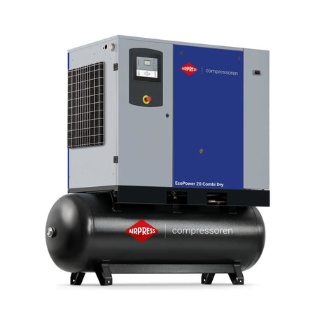 Airpress Schroefcompressor EcoPower 20D Combi Dry 10 bar 20 pk/15 kW 2268 l/min 500 l